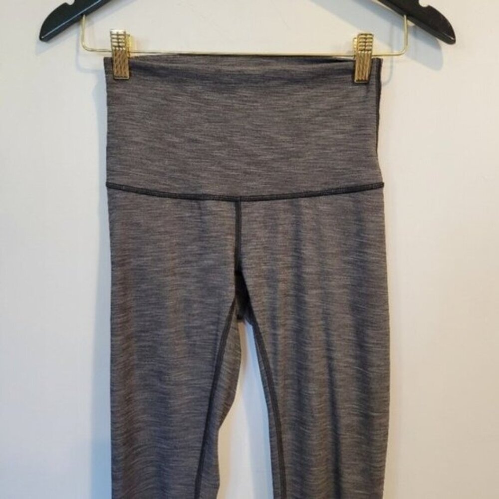 LuluLemon | Space Dye High Waist Legging Charcoal Gray - Picture 5 of 5
